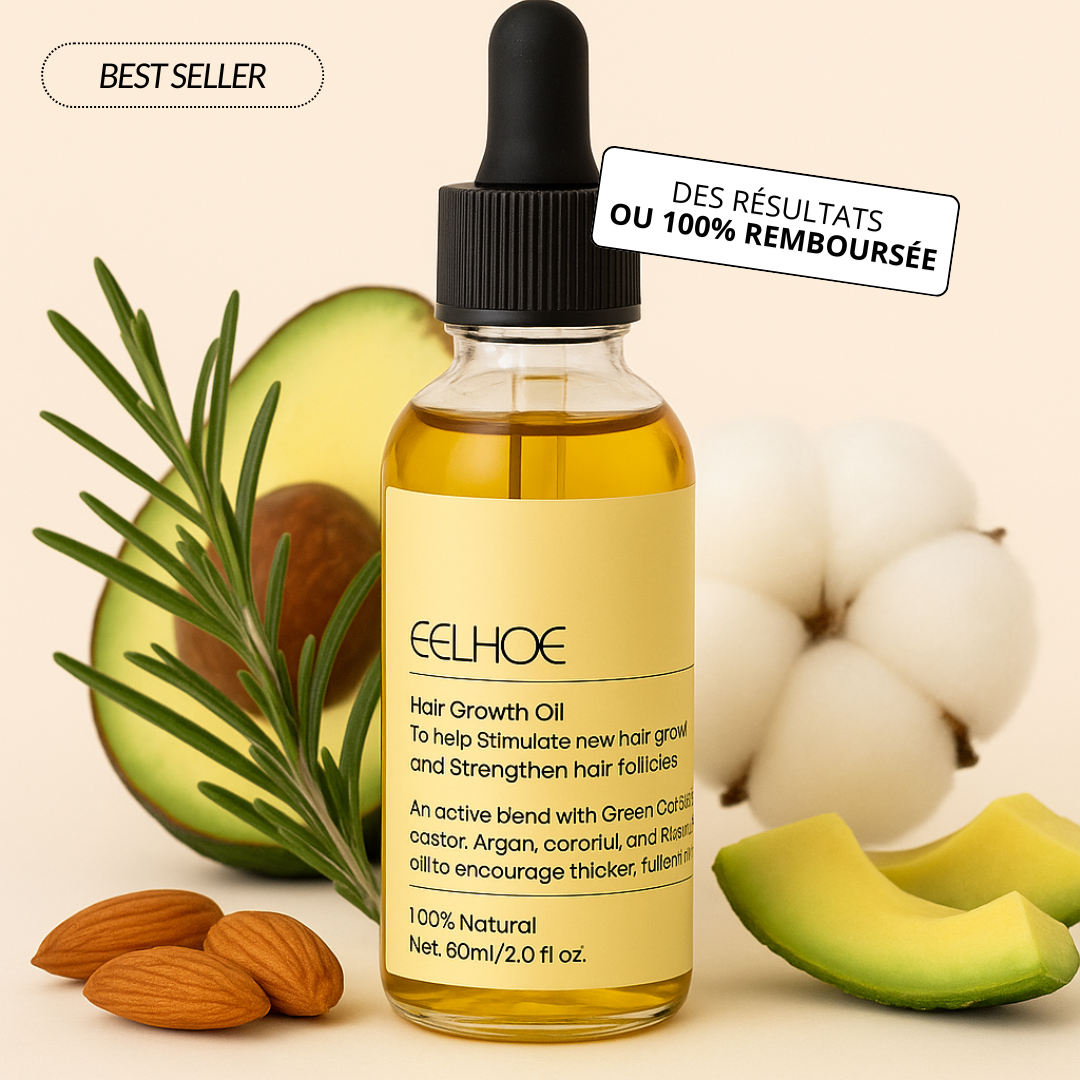 Sérum de Croissance Naturel pour Cheveux